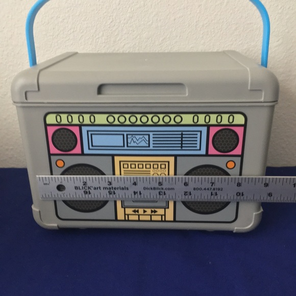 Novelty Retro Boombox Mini Cooler - Picture 5 of 10